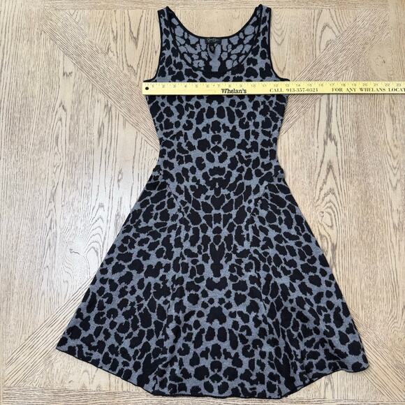 Jessica‎ Simpson Cheetah Print Tank Top Sweater Dress XS Extra Small - Picture 6 of 7